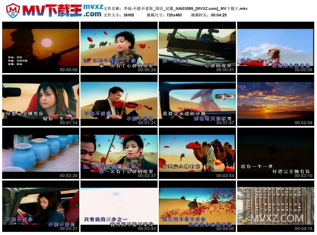 李琼-不能不爱你_国语_民歌_NAI03589